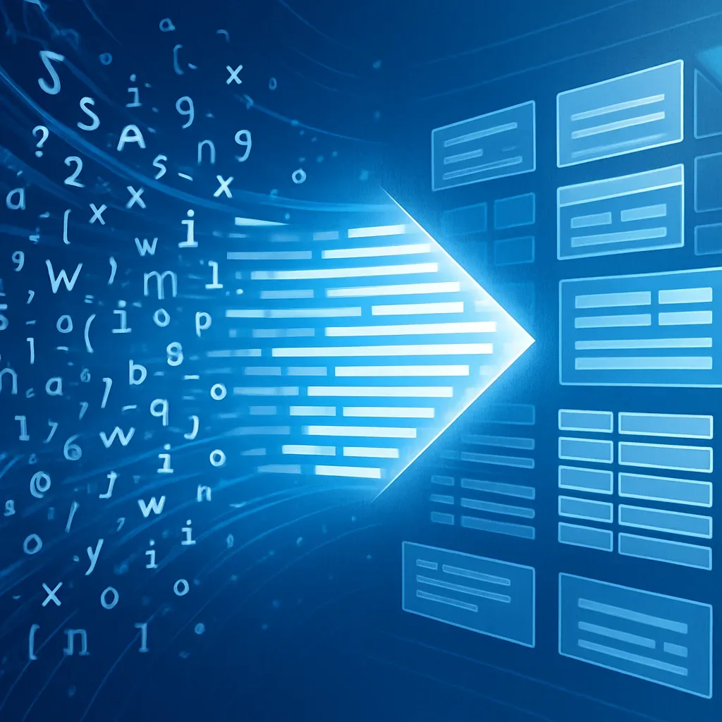 Verarbeitung unstrukturierter Daten